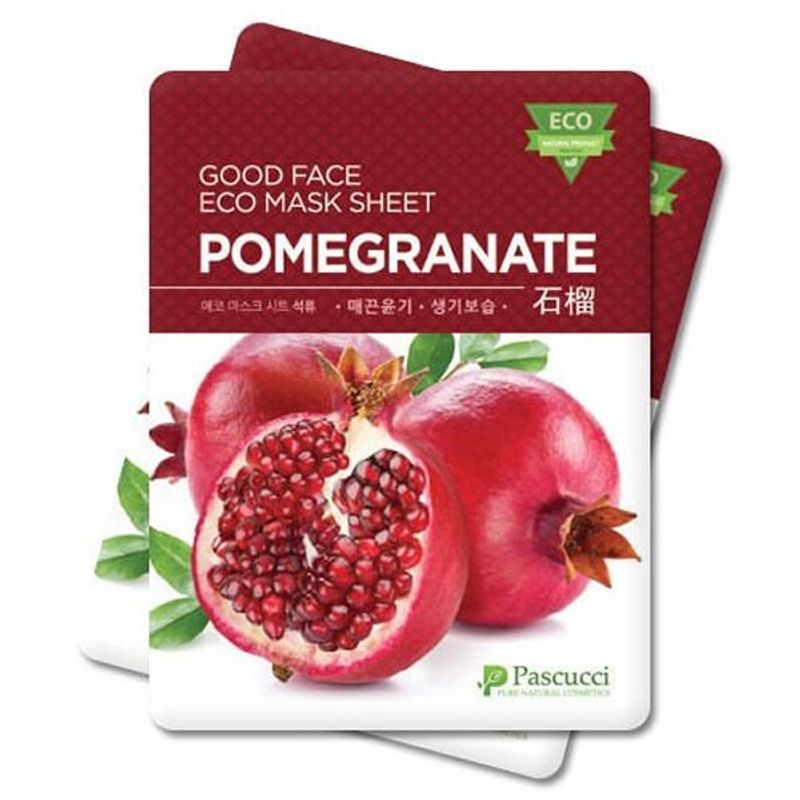 Pascucci Pomegranate Good Face Eco Mask Sheet