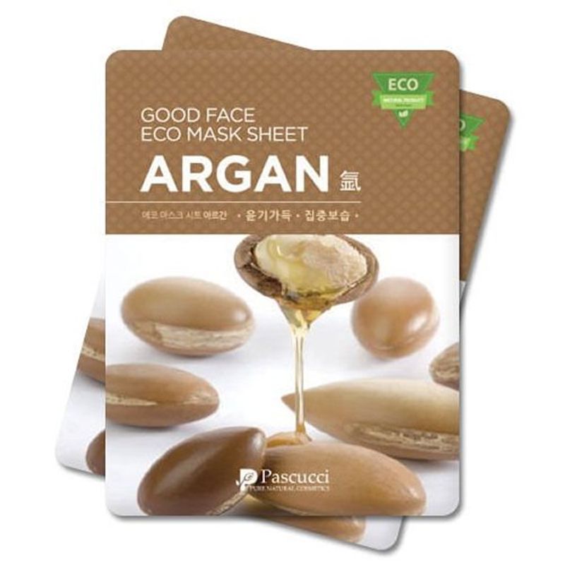 Pascucci Argan Good Face Eco Mask Sheet