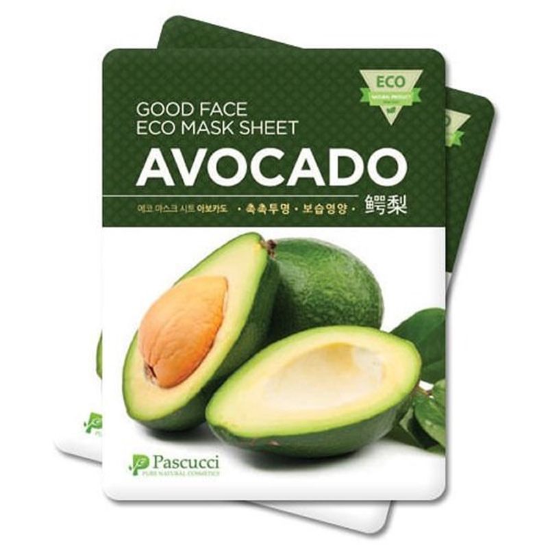 Pascucci Avocado Good Face Eco Mask Sheet