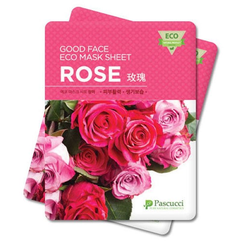 Pascucci Rose Good Face Eco Mask Sheet