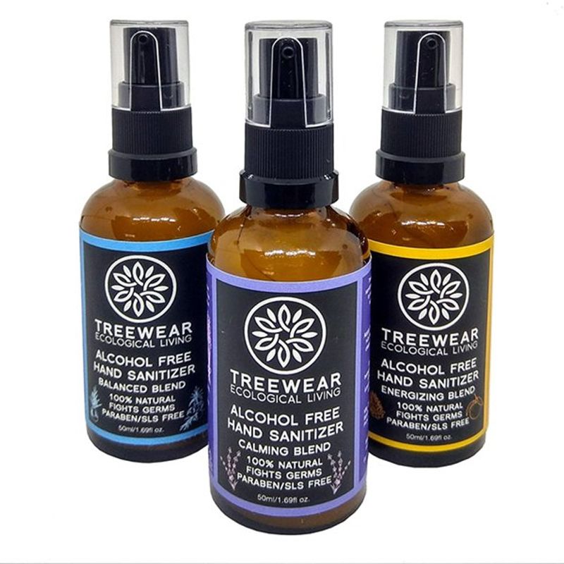 TreeWear Natural Alcohol-free Hand Sanitizer - Assorted Set of 3