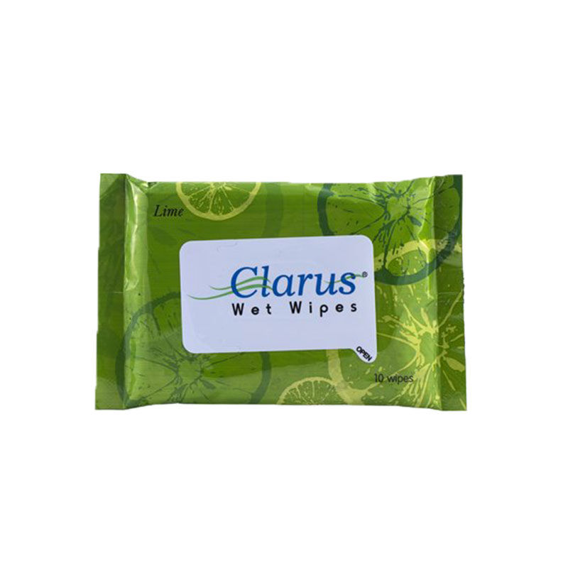 Buy Clarus Lime Wet Wipes 10 Wipes Online at desertcartKUWAIT