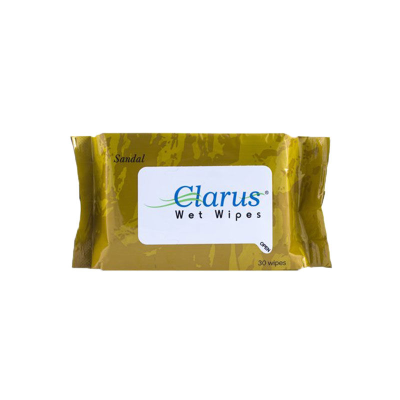 Buy Clarus Sandal Wet Wipes 30 Wipes Online at desertcartCyprus