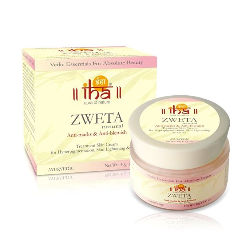 IHA Zweta - Natural Anti-Blemish & Anti-Mark Cream With Aloe Vera & Saffron