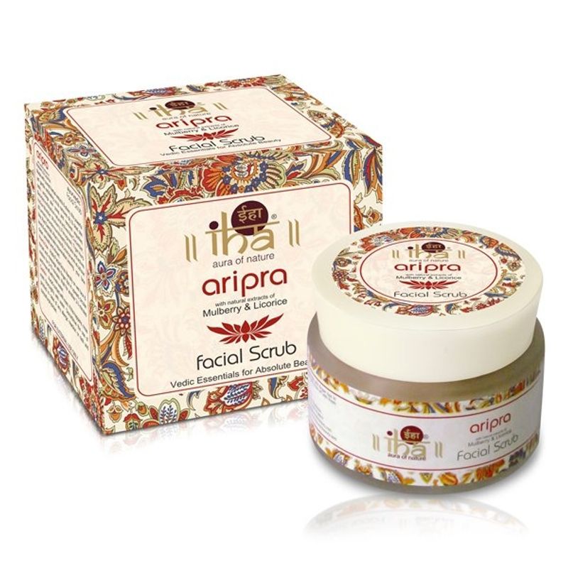 IHA Aripra - Ayurvedic Facial Scrub With Mulberry & Licorice, For Skin Lightening