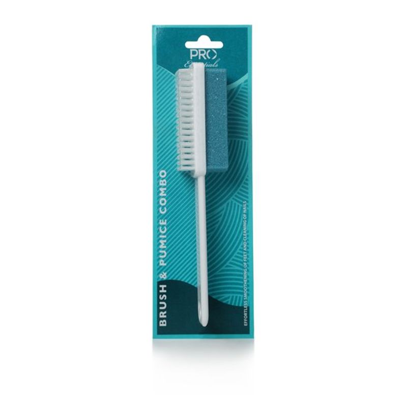 Pro Essentials Brush & Pumice Combo - Turquoise
