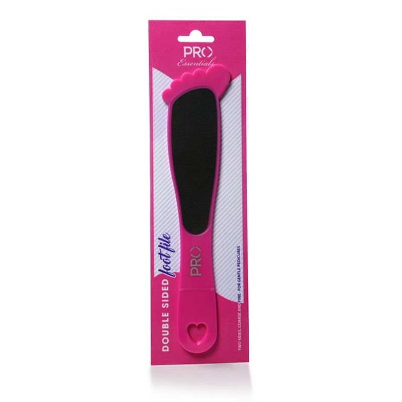 Pro Essentials Double Sided Foot File - Pink