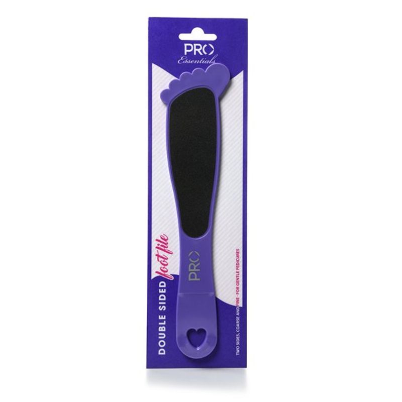 Pro Essentials Double Sided Foot File - Purple