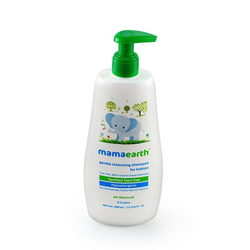Mamaearth Gentle Cleansing Shampoo For Babies
