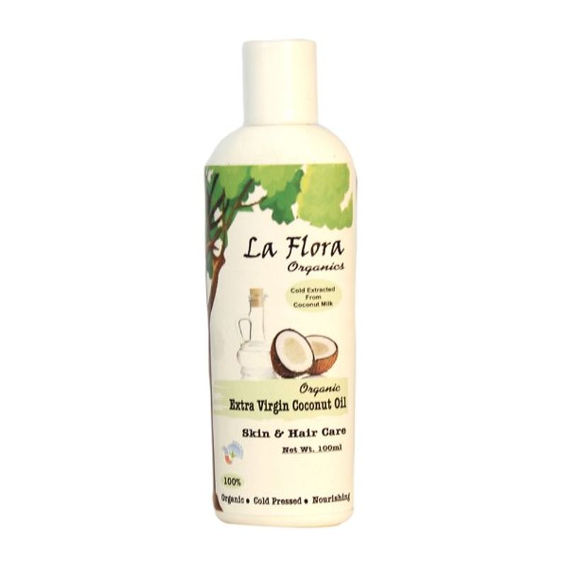 La Flora Organics Extra Virgin Coconut Oil For Skin Hair Care