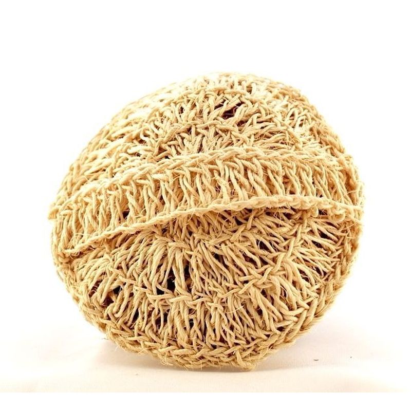 La Flora Organics Handmade Vetiver Sisal Natural Bath Loofah
