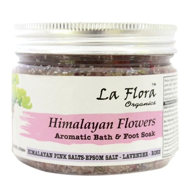 La Flora Organics Himalayan Flowers Aromatic Bath & Foot Soak
