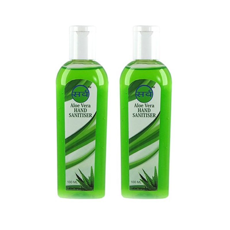 Sarv Aloe Vera Hand Sanitizer (Pack of 2)