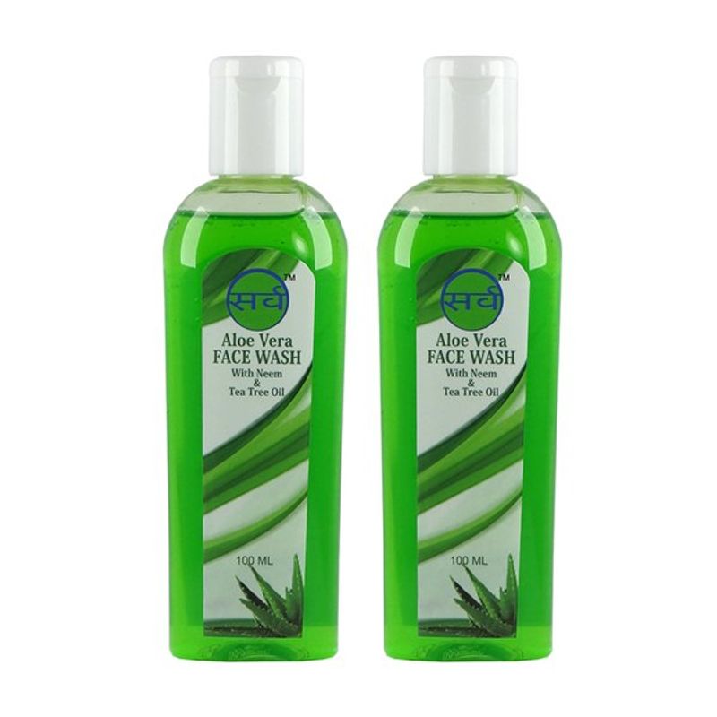 Sarv Aloe Vera Face Wash (Pack of 2)