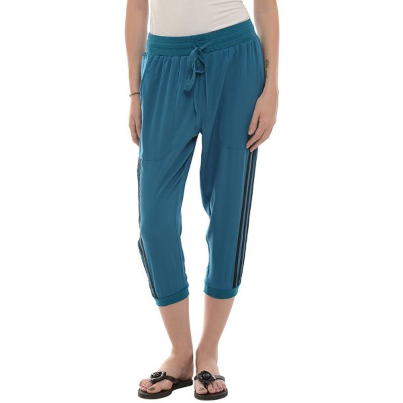 Da Intimo Lounge Capri With Drawstring - Blue (S)