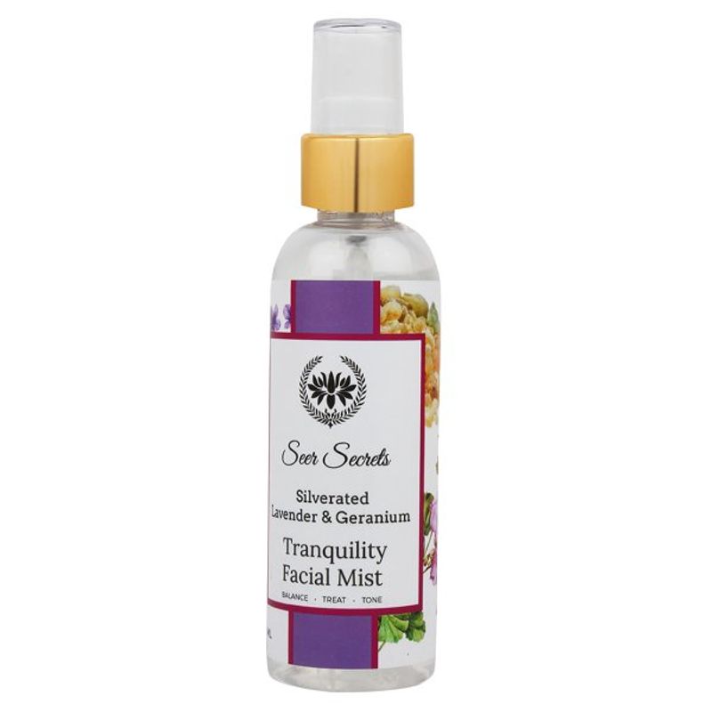 Seer Secrets Silverated Lavender & Geranium Tranquility Facial Mist