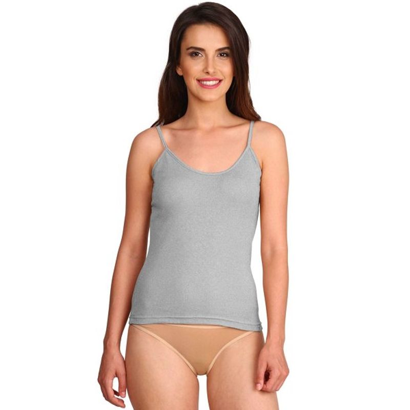 Buy Jockey 1487 Women's Combed Cotton Rib Camisole with Adjustable  Straps-Grey online