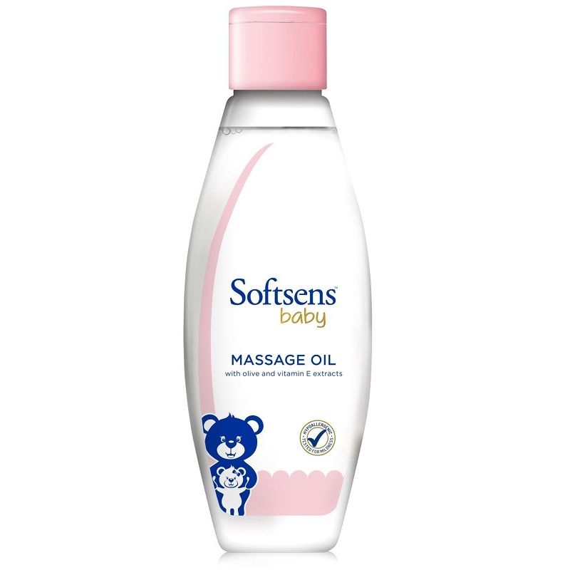 Softsens Baby Massage Oil with Vitamin E and Olive Extracts
