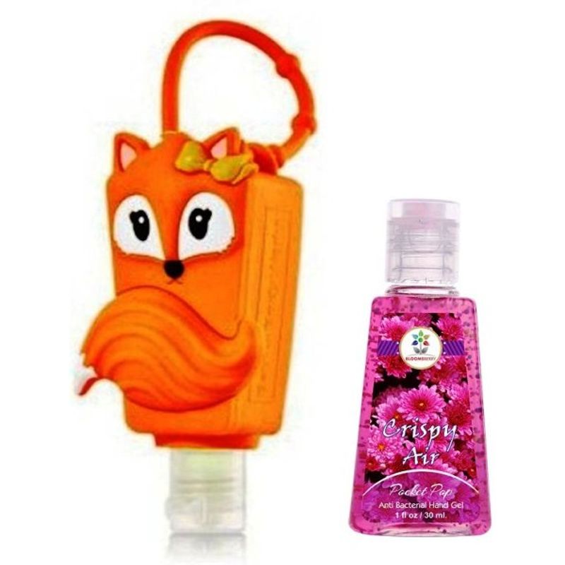 Bloomsberry Fox Holder With Crispy Air Hand Sanitizer
