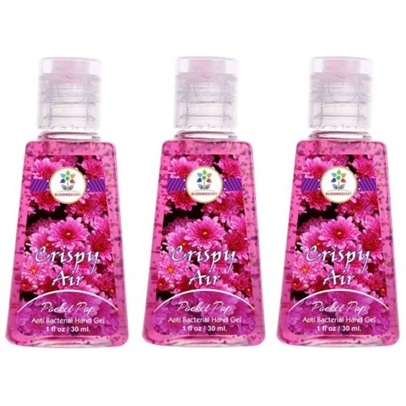 Bloomsberry Crispy Air Hand Sanitizer Combo - Pack Of 3