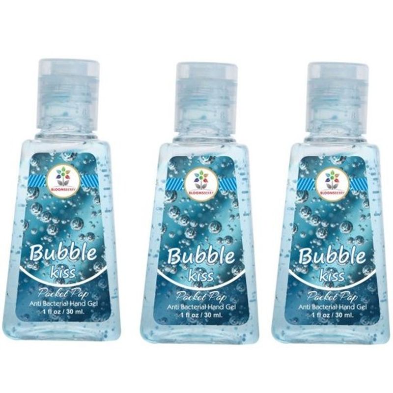 Bloomsberry Bubble Kiss Hand Sanitizer Combo - Pack Of 3