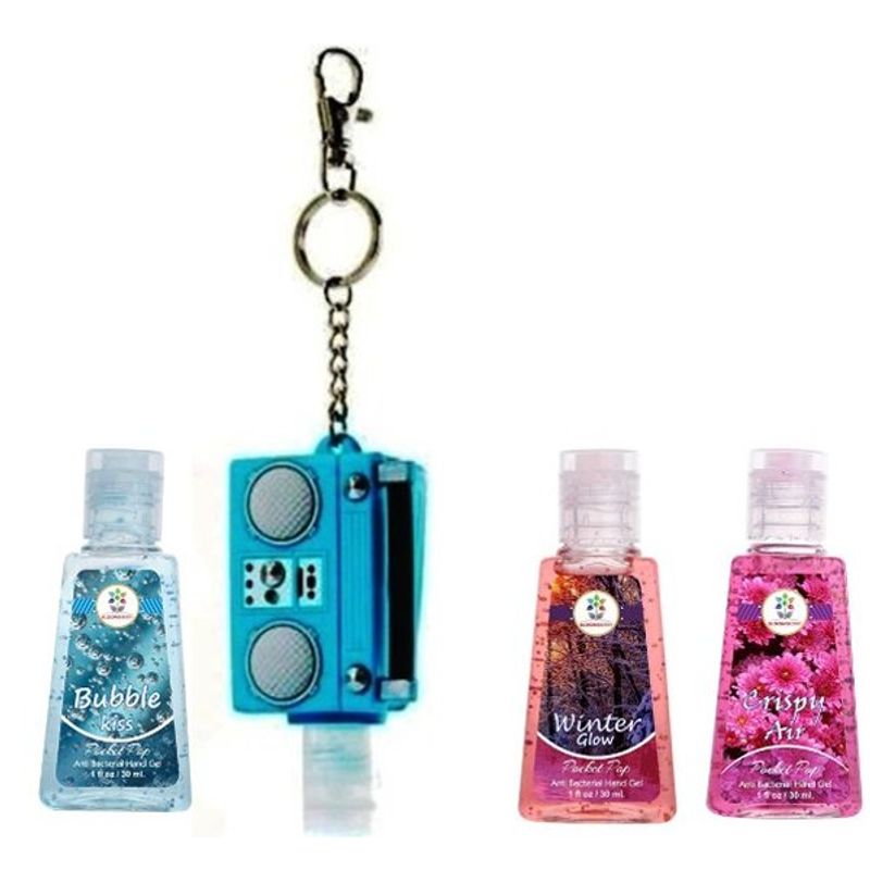 Bloomsberry Boombox Holder With 3 Hand Sanitizer