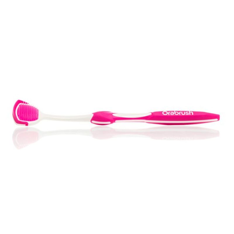 Orabrush Tongue Cleaner - Pink