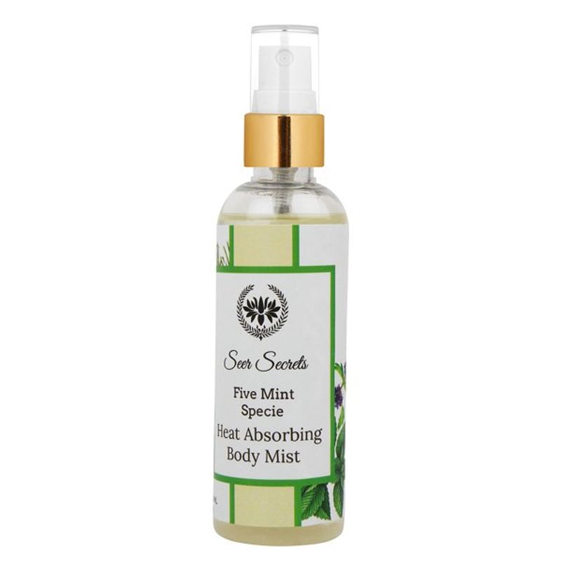 Seer Secrets Five Mint Specie Heat Absorbing Body Mist