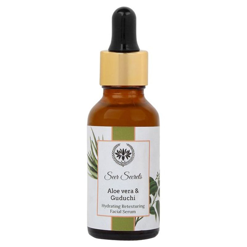 Seer Secrets Aloe Vera & Guduchi Hydrating Retexturing Facial Serum
