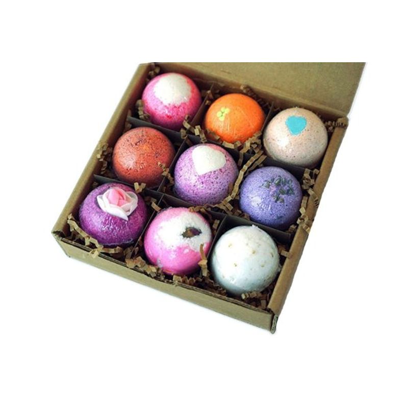 Seychelles Incense 9 Pack Bath Bombs Gift Set
