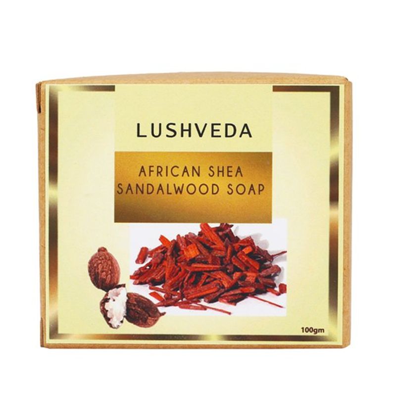 Lushveda African Shea Sandalwood Soap