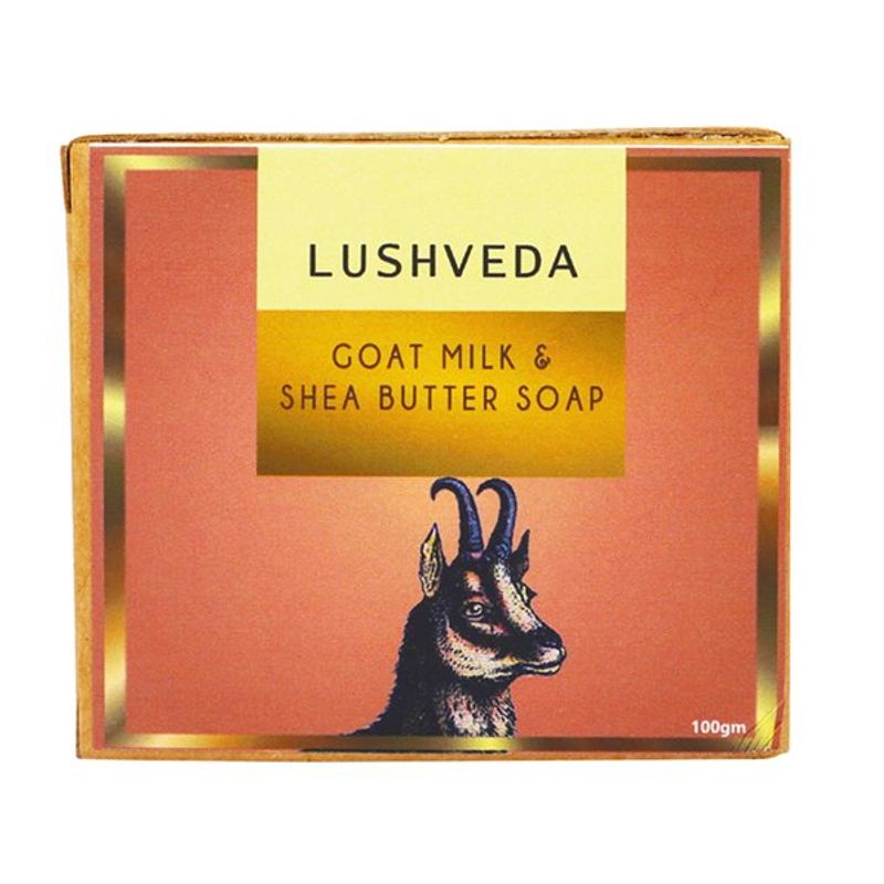Lushveda Goat Milk & Shea Butter Soap