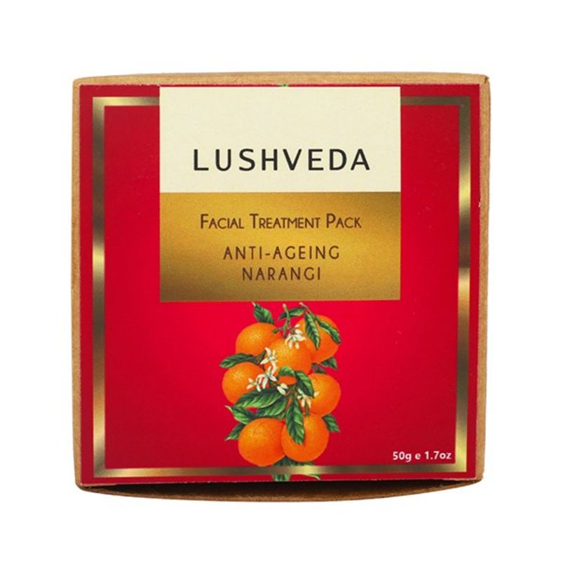 Lushveda Facial Treatment Pack - Anti Ageing Narangi