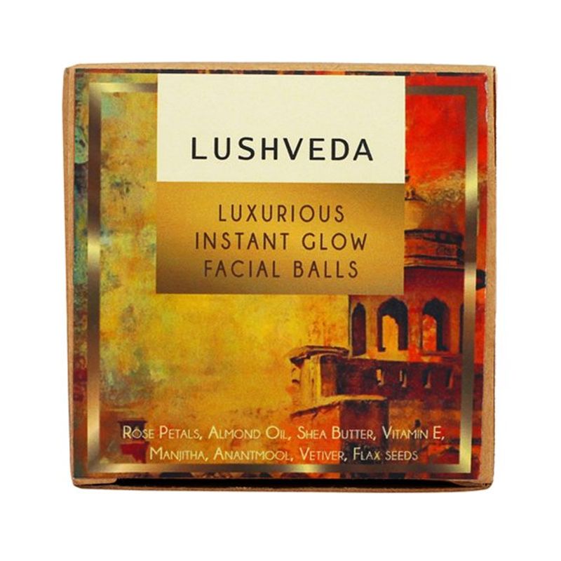 Lushveda Luxurious Instant Glow Facial Balls