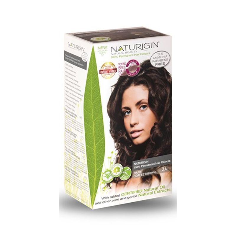 Naturigin Permanent Hair Colour - Dark Coffee Brown