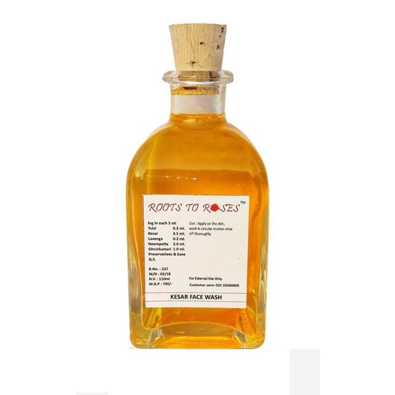 Roots To Roses Kesar Face Wash