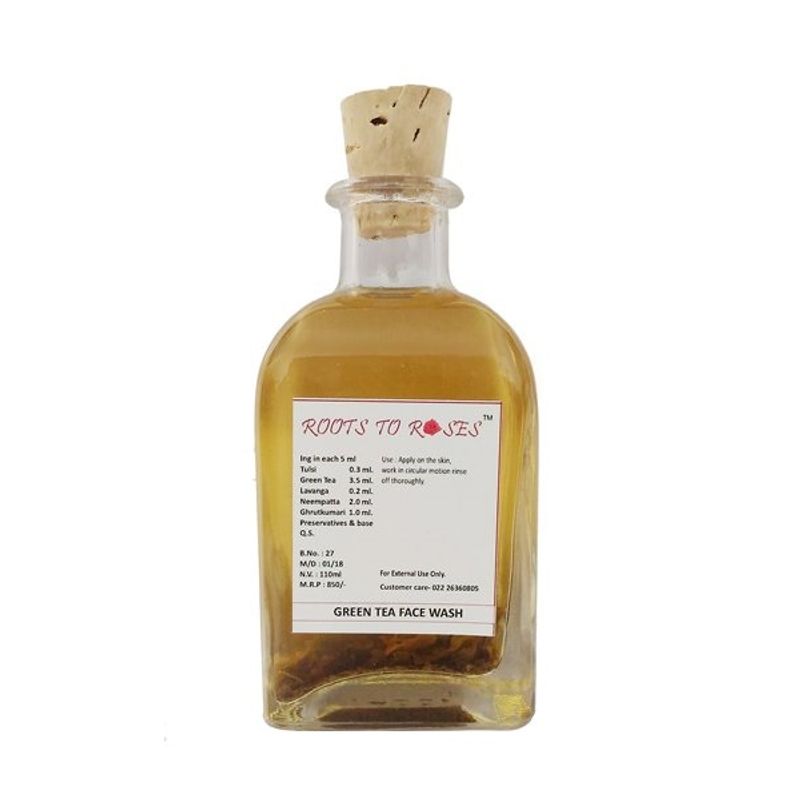 Roots To Roses Green Tea Face Wash