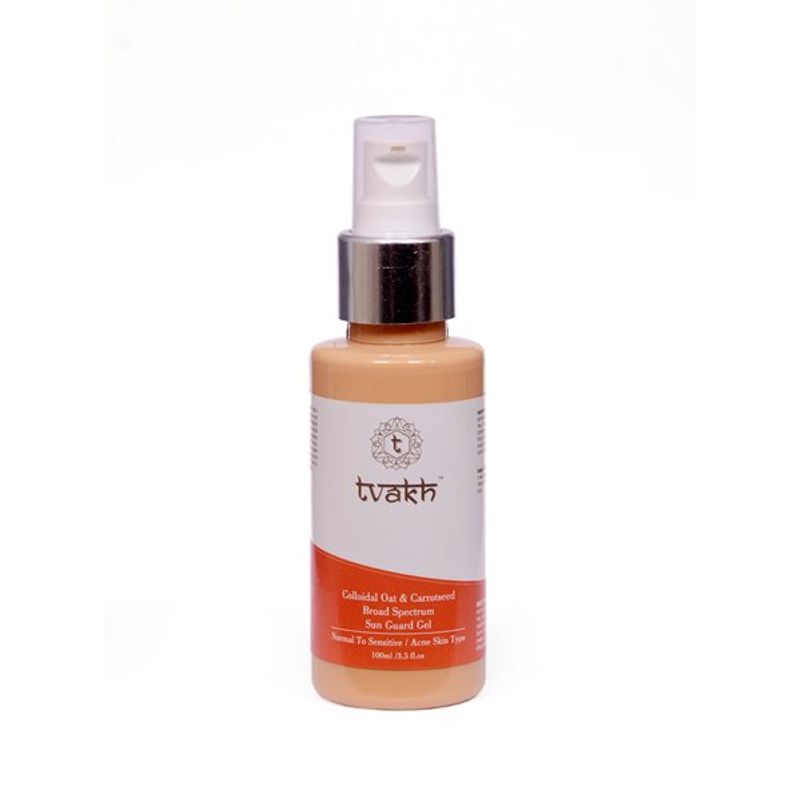 Tvakh Colloidal Oat & Carrot Seed Broad Spectrum Sun Guard Gel