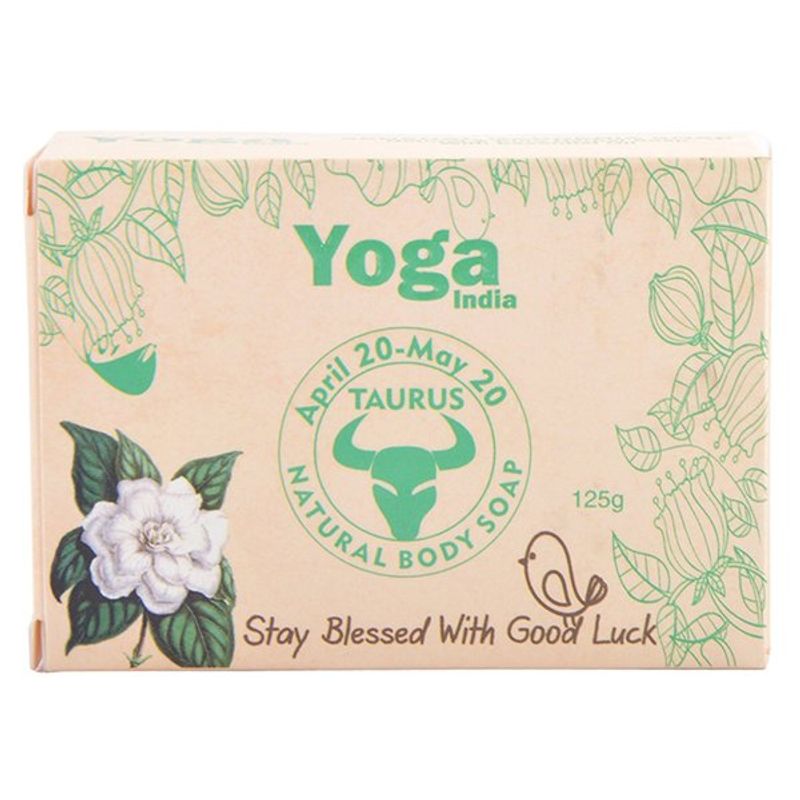 Yoga India Pure Essential Oil Natural Body Sun Sign Soap - Taurus