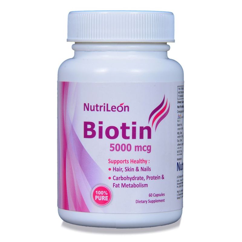 NutriLeon Biotin 5000mcg Capsules