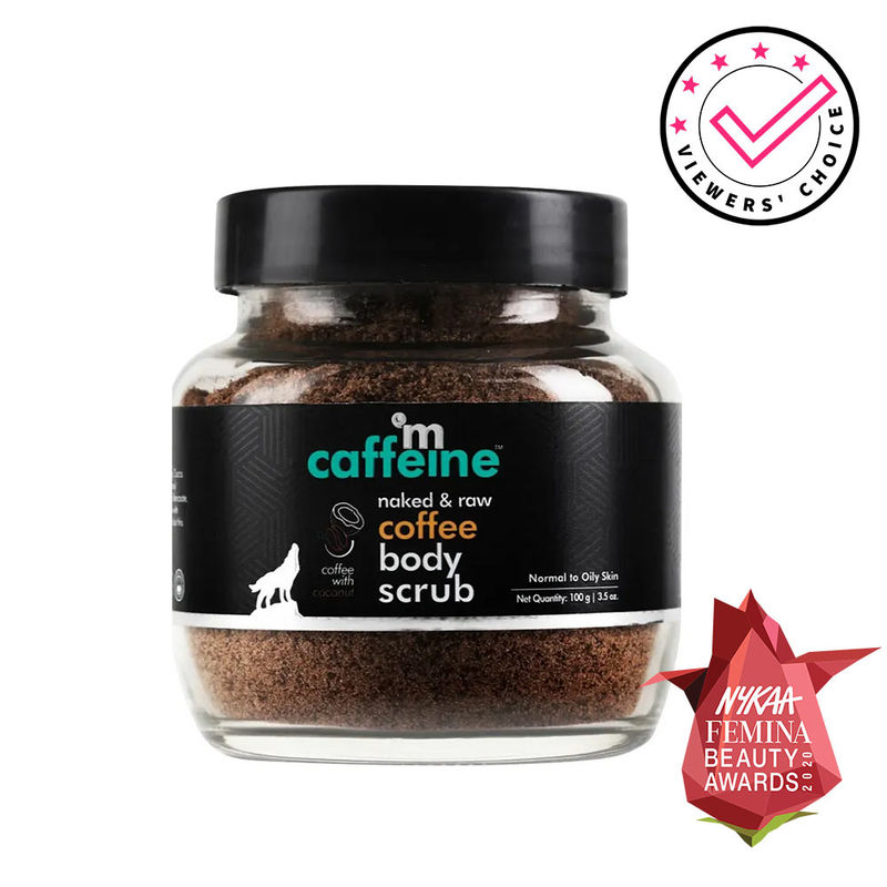 Mcaffeine Naked Raw Coffee Body Scrub Buy Mcaffeine Naked Raw Coffee Body Scrub Online At Best Price In India Nykaaman