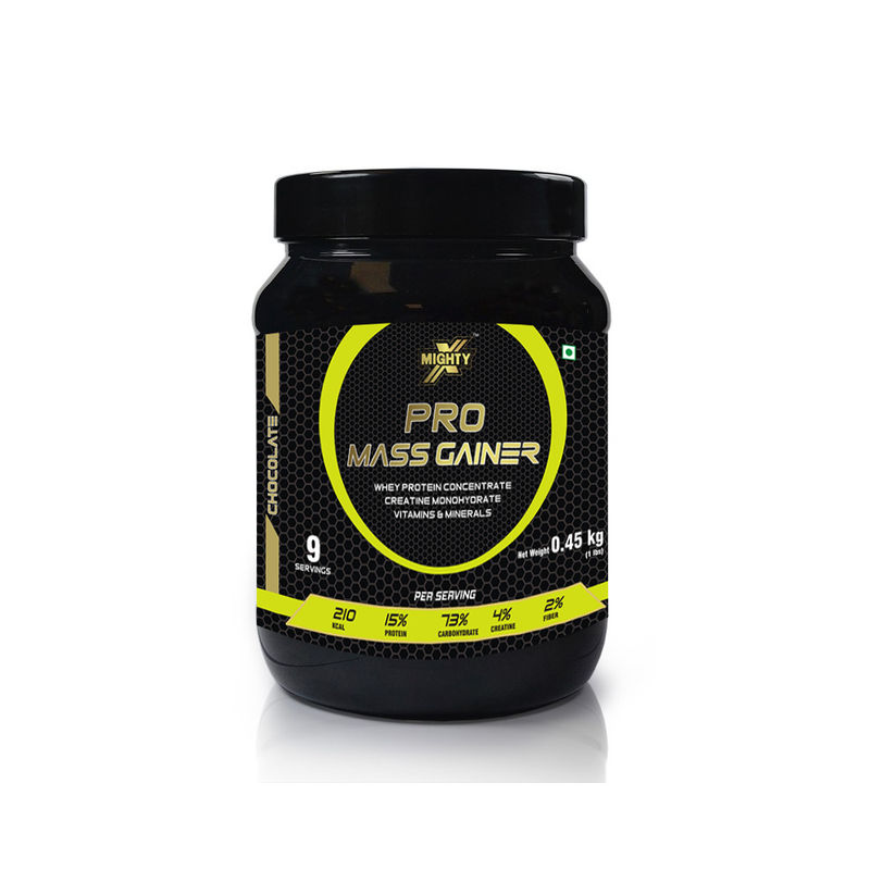 MightyX Pro Mass Gainer Chocolate Powder
