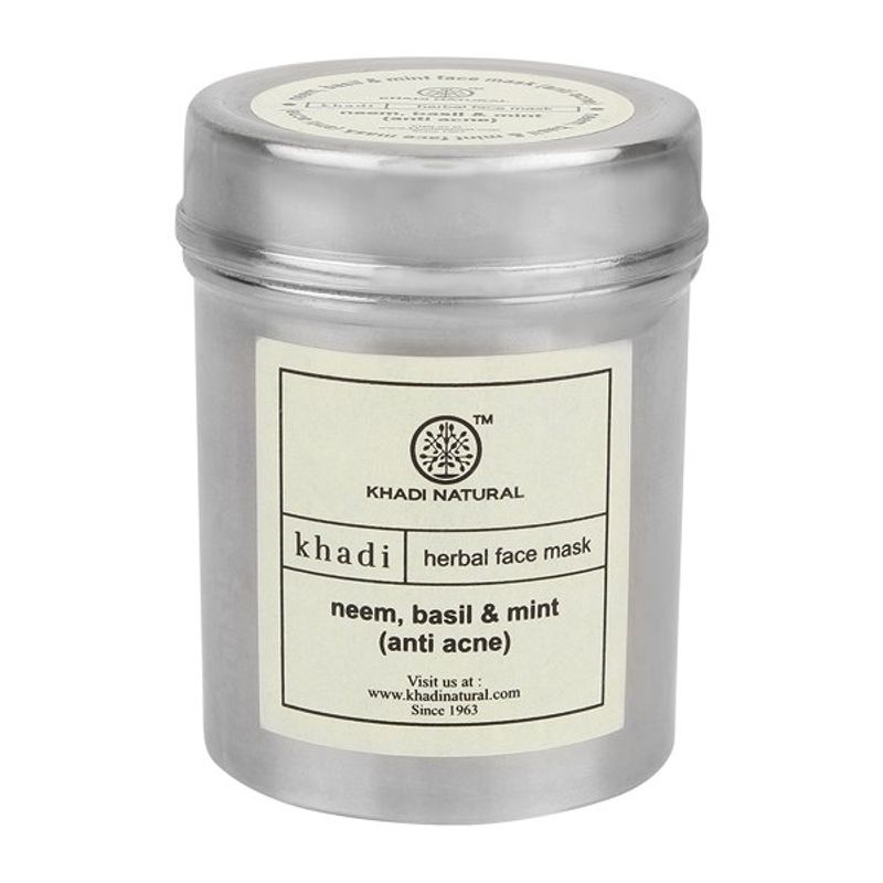 Khadi Natural Neem- Basil & Mint Herbal Face Mask