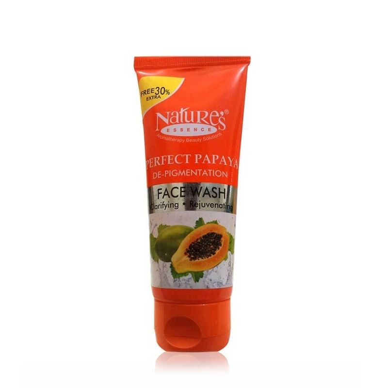 nature's face wash papaya