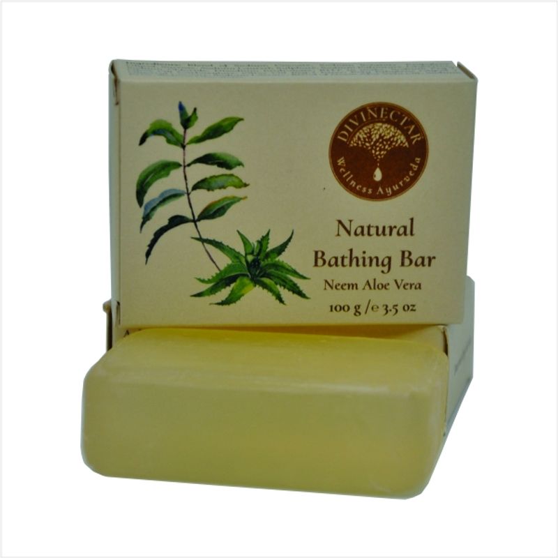 Divinectar Natural Neem Aloe Vera Bathing Bar