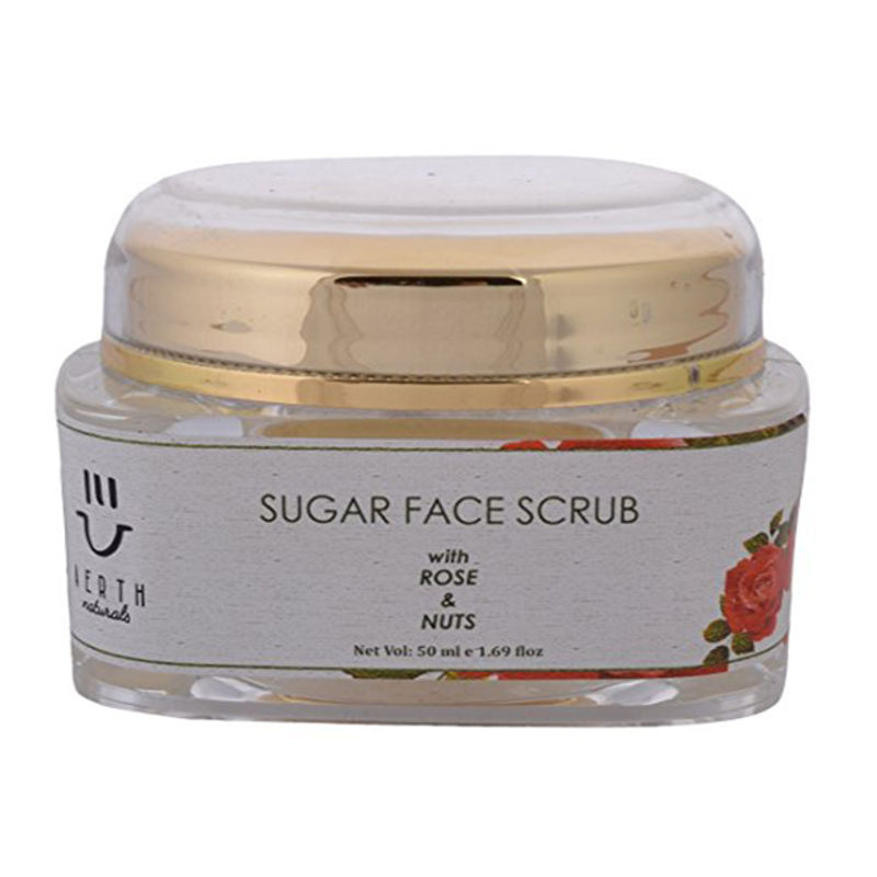 Aerth Naturals Sugar Face Scrub - Rose & Nuts