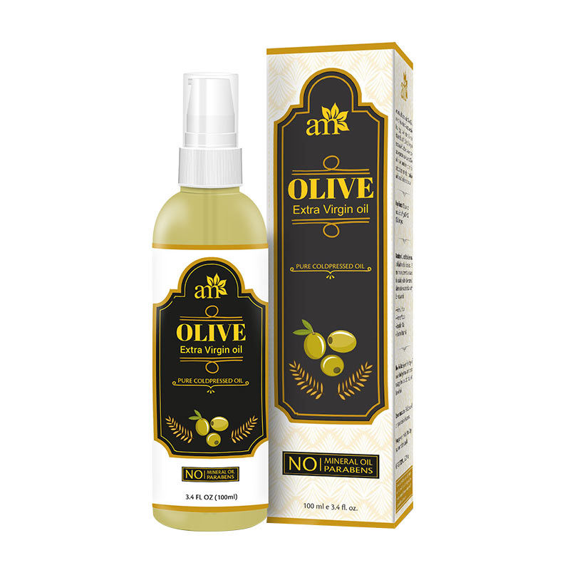 AromaMusk 100% Pure Cold Pressed Extra Virgin Olive Oil For Hair And Skin