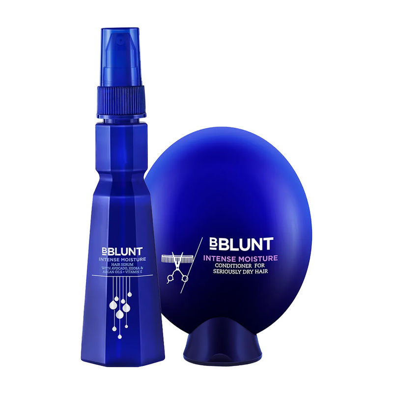 Bblunt Intense Moisture Conditioner With Intense Moisture Serum Buy Bblunt Intense Moisture Conditioner With Intense Moisture Serum Online At Best Price In India Nykaa This hair serum has stood the test of time, and for very good reason. bblunt intense moisture conditioner with intense moisture serum