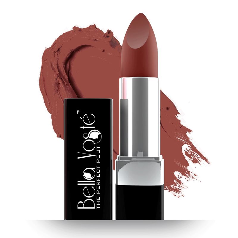 Bella Voste Ulti-Matte Nude Lipstick - 06 Rich Pout