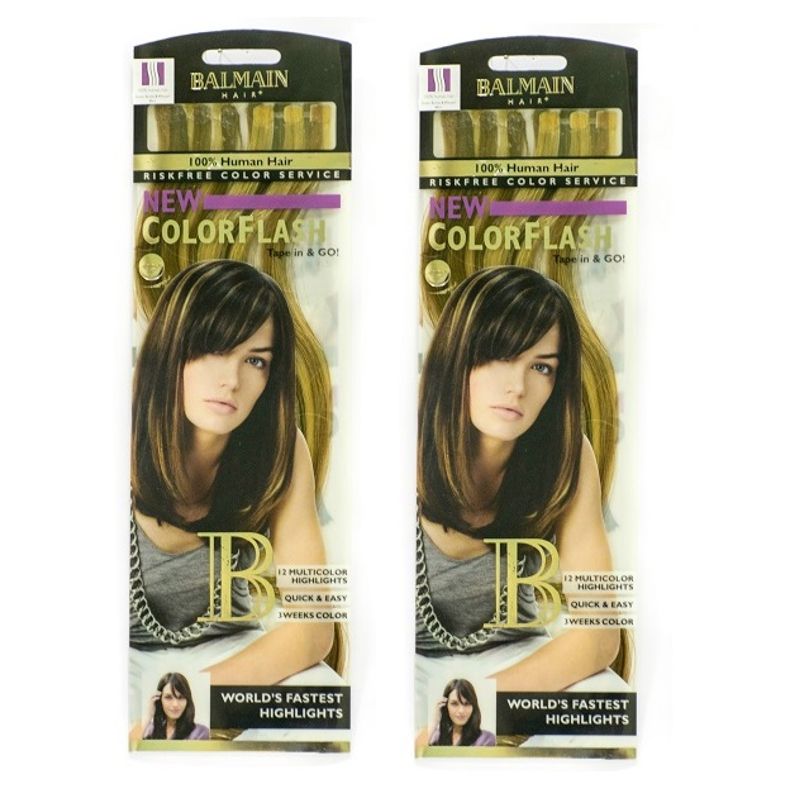 Buy Balmain Paris Color Flash 40Cm Hair Extension - Honey Blonde & Walnut(B1G1)  Online at desertcartZimbabwe